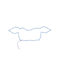 Cute Christmas Rudolph Reindeer Girl - Applique - Machine Embroidery Design