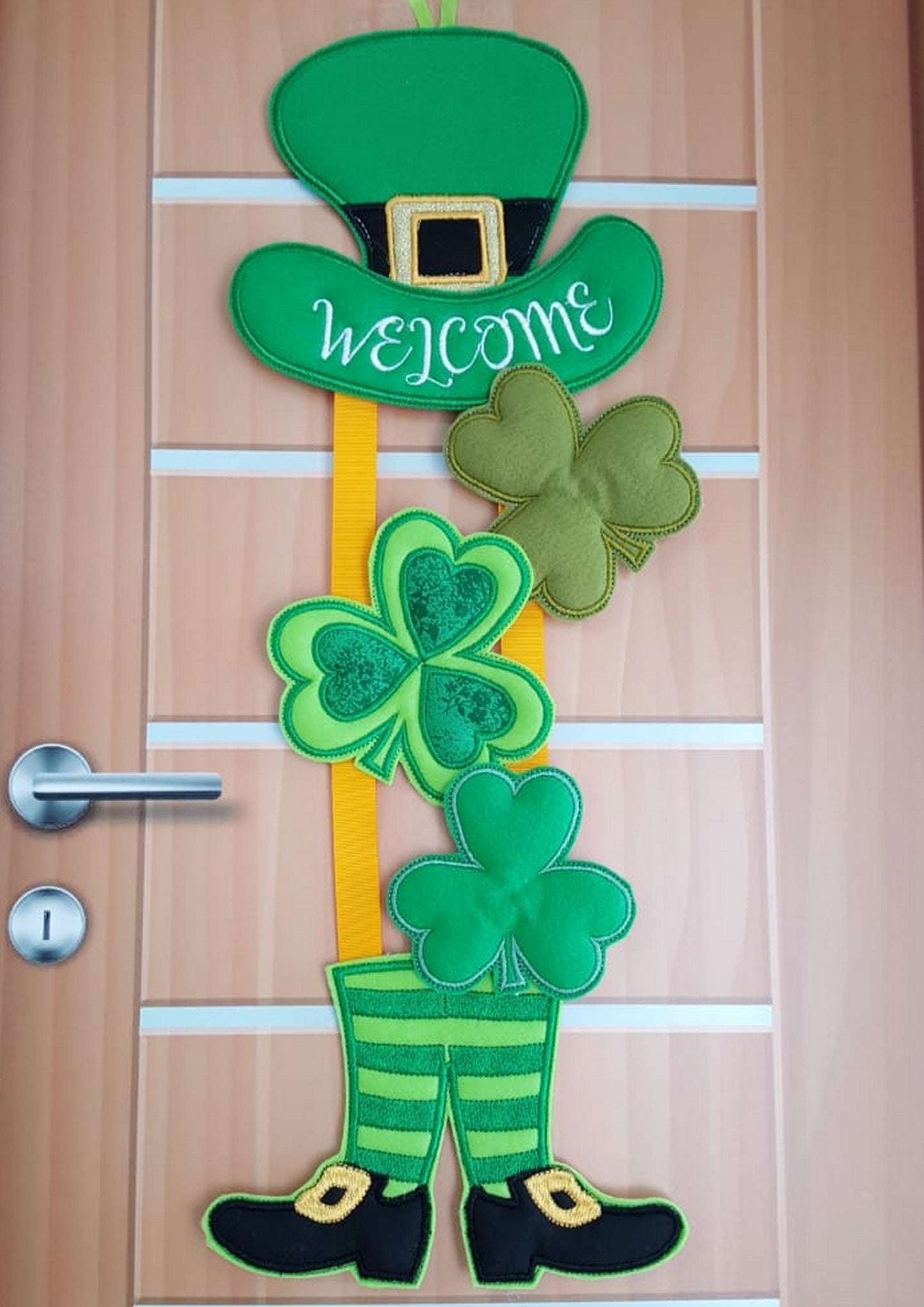 Saint Patricks Ornament - ITH Project - Machine Embroidery Design