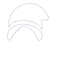 Christmas Gnome Santa Claus Gift Box - Applique