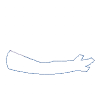 Sloth Girl with Hibiscus Flower - Applique