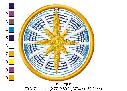 Christmas Ornaments - ITH Project - Machine Embroidery Design