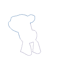 Unicorn and Flowers - Applique