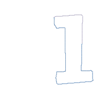 Unicorn Number 1 One 1st Birthday - Applique