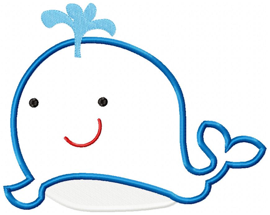 Under the Sea Animals - Set of 6 designs - Applique