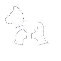 Wooden Rocking Horse - Applique Embroidery