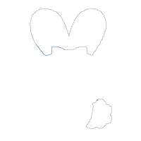 Easter Carrot Bunny Girl with Bow - Applique