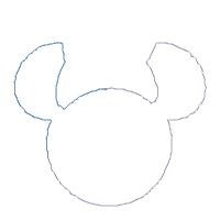 Minnie-Inspired Clover Head – Appliqué – Machine Embroidery Design