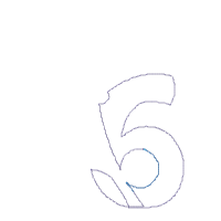 Oh La La! I'm Six Eiffel Tower 6th Birthday - Applique