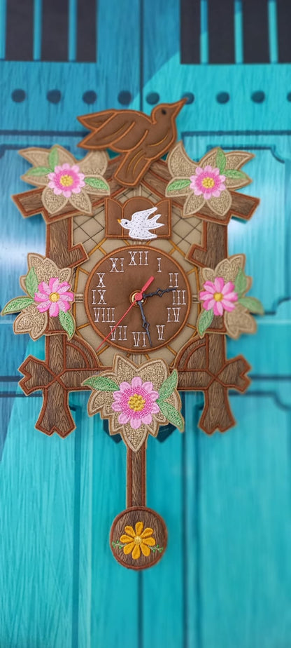 🎄✨ Festive Cuckoo Clocks Super Trio - ITH Project - Machine Embroidery Design