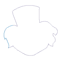 Dog 4th of July - ITH Project - Machine Embroidery Design