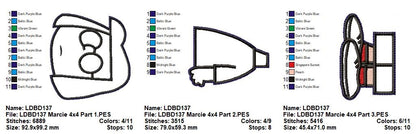 Marcie – ITH Project – Machine Embroidery Design