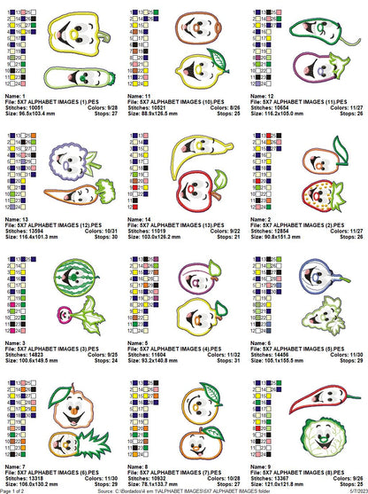 Grandpa's Alphabet - ITH Project - Machine Embroidery Design