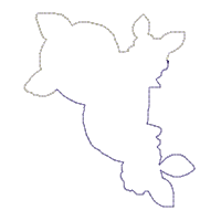 Farm Cuckoo Clock - ITH Project - Machine Embroidery Design