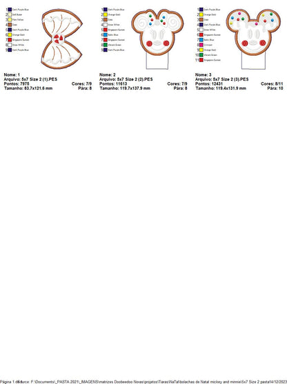 Christmas Gingerbread Headband - ITH Project - Machine Embroidery Design