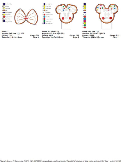 Christmas Gingerbread Headband - ITH Project - Machine Embroidery Design