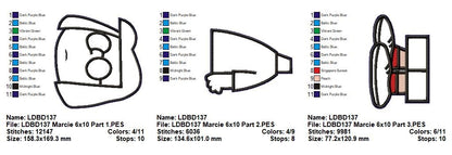 Marcie – ITH Project – Machine Embroidery Design