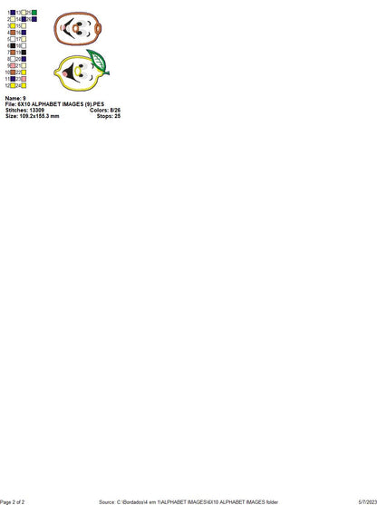 Grandpa's Alphabet - ITH Project - Machine Embroidery Design