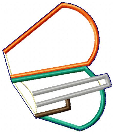 Turkey with Rifle - ITH Project - Machine Embroidery Design