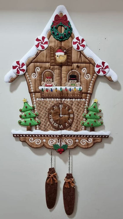 🎄✨ Festive Cuckoo Clocks Super Trio - ITH Project - Machine Embroidery Design