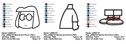 Marcie – ITH Project – Machine Embroidery Design