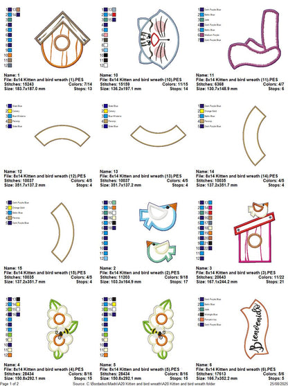 Welcome Cat – ITH Project – Machine Embroidery Design