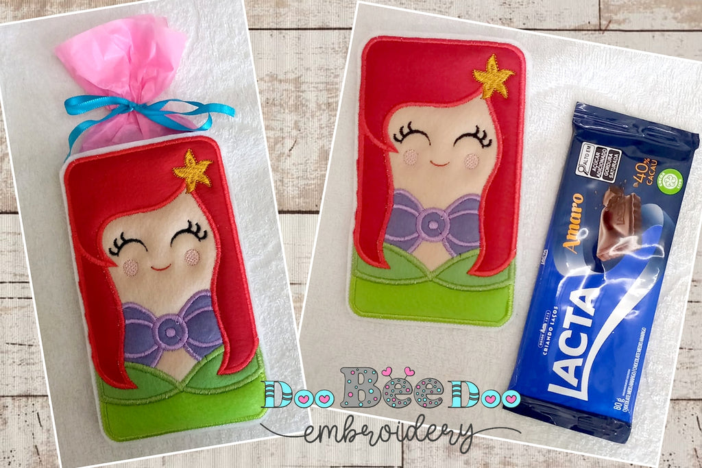 Princess Candy Holder - ITH Project - Machine Embroidery Design