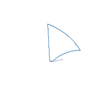 Baby Boy in a Sail Boat - Applique - Machine Embroidery Design