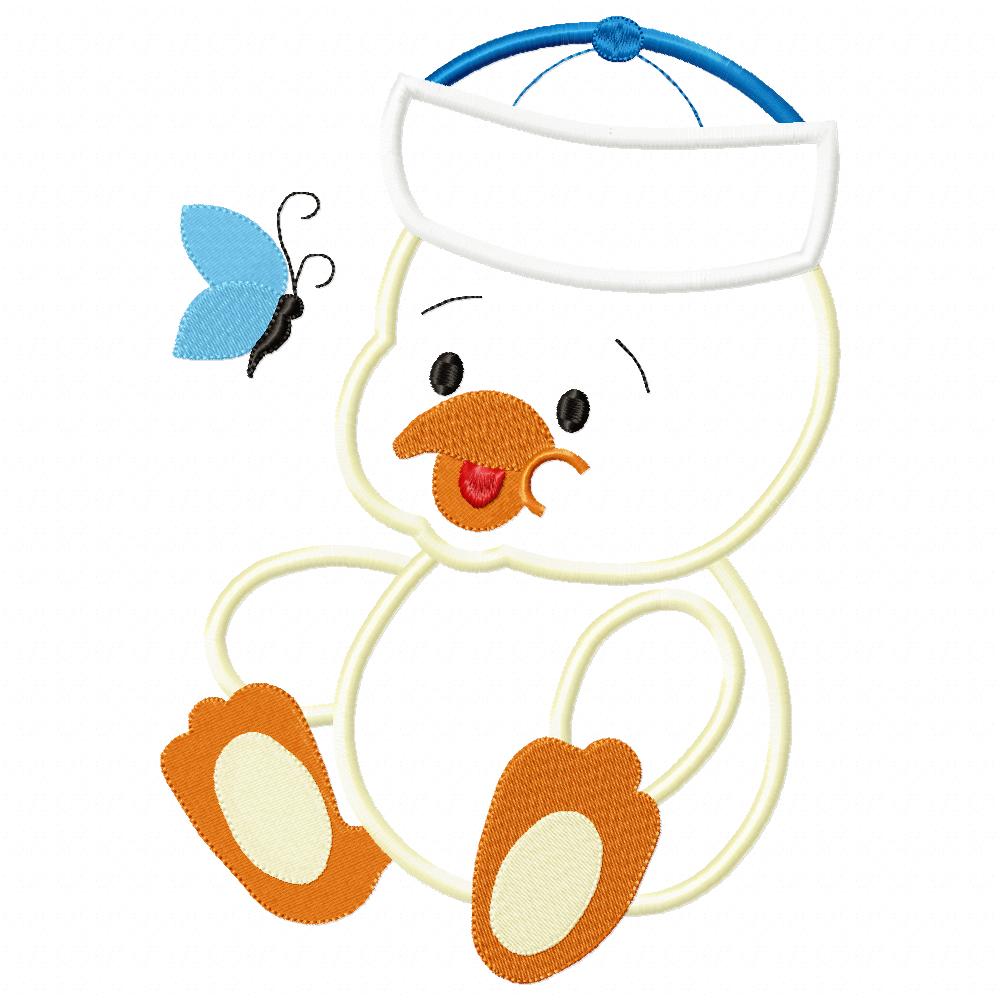 Baby Duck Boy - Applique