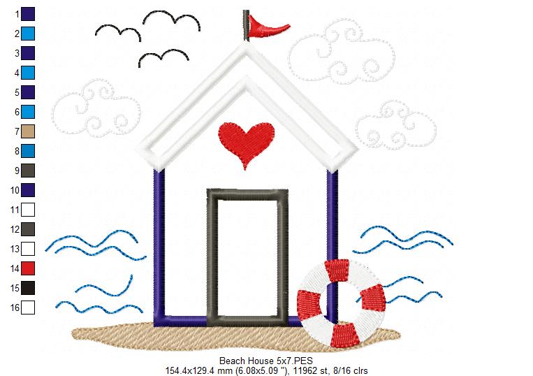 Beach House - Applique