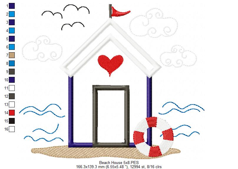 Beach House - Applique