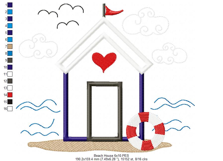 Beach House - Applique