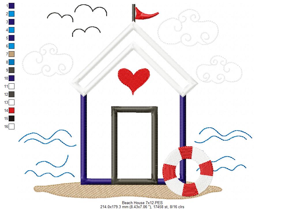 Beach House - Applique