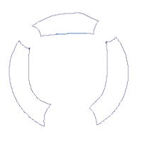 Boho Bear Boy Frame - Applique