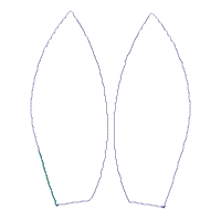 Cute Bunny with Pocket - ITH Project - Machine Embroidery Design