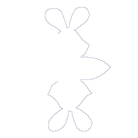 Cute Bunny Candy Bag - ITH Project - Machine Embroidery Design