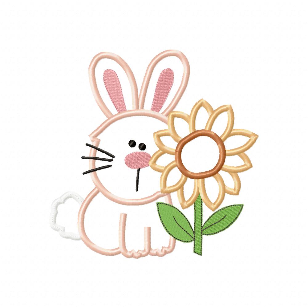 Little Farm Buddies Animals and Flowers - Applique - Set of 7 designs