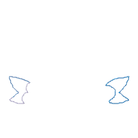 Bunnies Trio and Flowers - Applique - Machine Embroidery Design