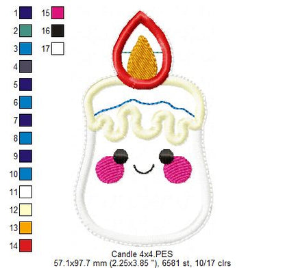 Cute Tree Ornaments Set - ITH Project - Machine Embroidery Design