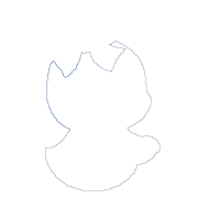 Chick Girl with Flower - Applique - Machine Embroidery Design