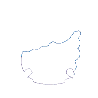 Chicken and Flowers - Applique - Machine Embroidery Design