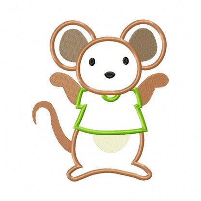 Princess Cinderella Mouse - Applique