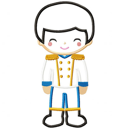 Cinderella Prince Cute - Applique