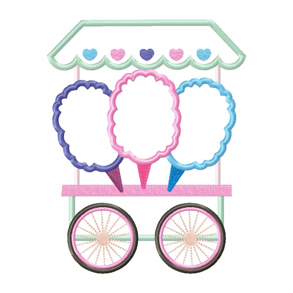 Cotton Candies Car - Applique