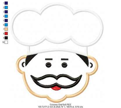 Cuisine Chef - Applique
