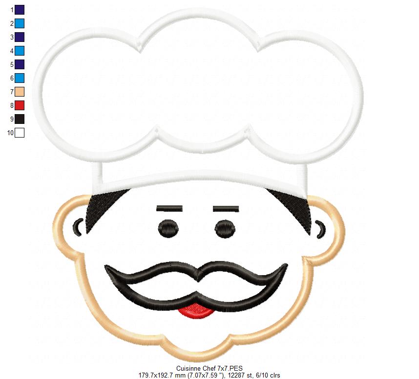 Cuisine Chef - Applique