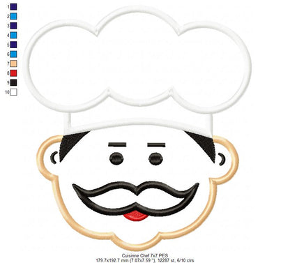 Cuisine Chef - Applique