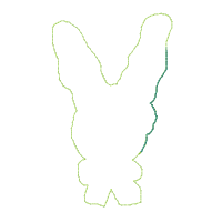 Cute Easter Basket  - ITH Project - Machine Embroidery Design