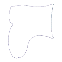 Cute Cat inside the boot Ornament - ITH Project - Machine Embroidery Design