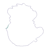 Dog in the cup Vase Ornament - ITH Project - Machine Embroidery Design