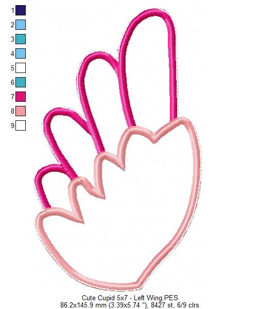 Cute Cupid - ITH Project - Machine Embroidery Design